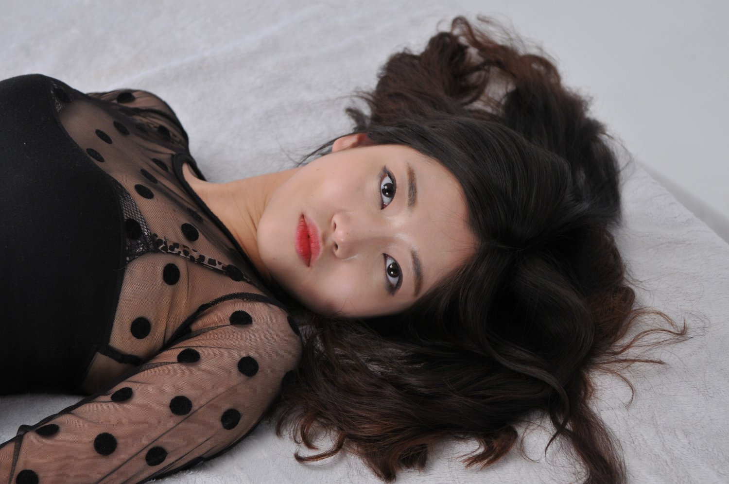 Asian model has big labia minora #IcRHaeSu